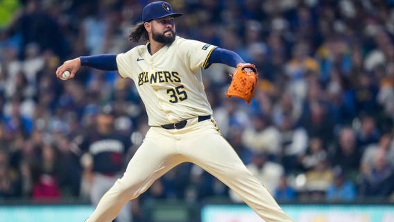 Brewers' P Jakob Junis hit in neck by line drive in batting practice