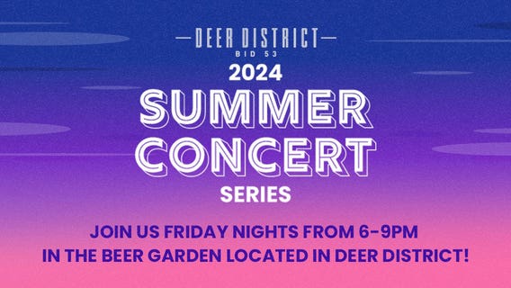 Milwaukee's Deer District Summer Concert Series begins May 31