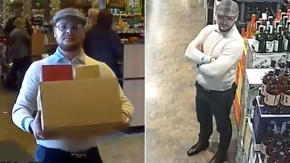 Brookfield, Greenfield Total Wine thefts; suspect had Irish accent: police