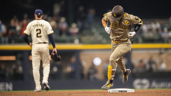 Brewers fall to Padres, first series loss of season