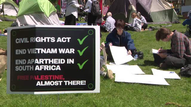 UW-Milwaukee Gaza protests; civil rights attorney weighs in