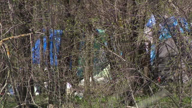 Waukesha homeless population; camps popping up