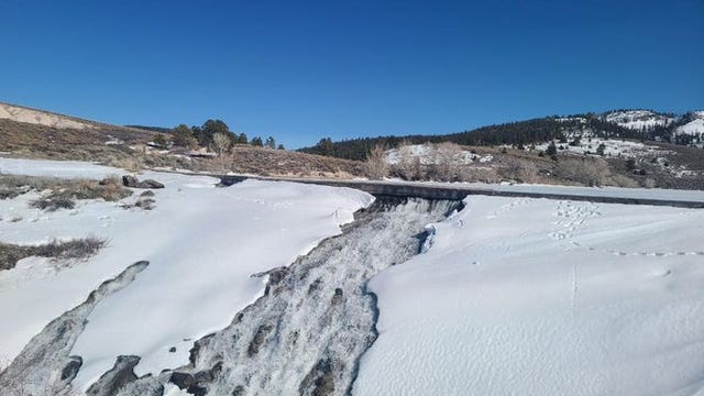 60-foot crack discovered in rural Utah dam puts nearby town at risk