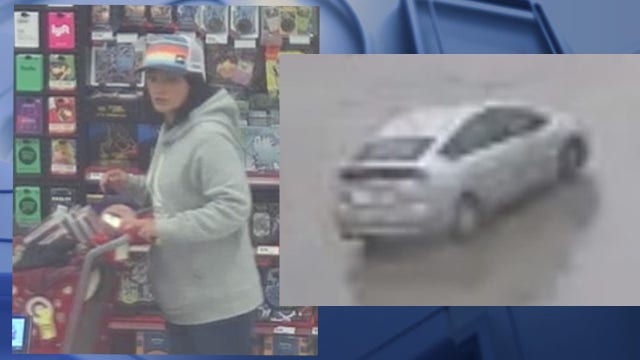 Menomonee Falls Target theft; woman sought