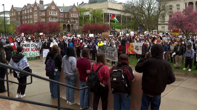 UW-Madison deal with campus protesters; encampment coming down