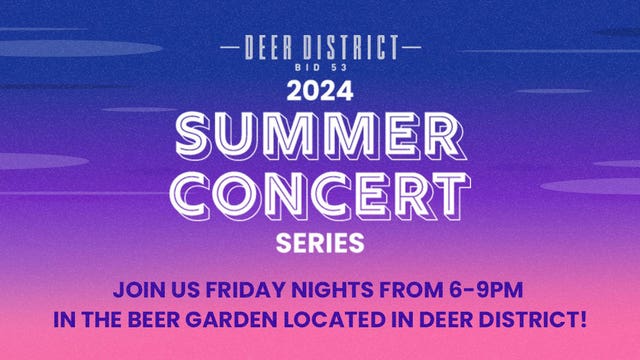 Milwaukee's Deer District Summer Concert Series begins May 31