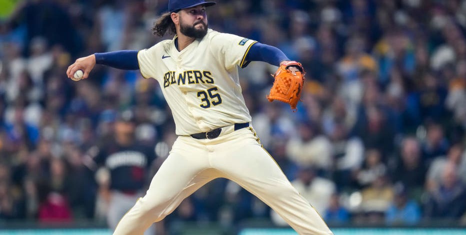 Brewers' P Jakob Junis hit in neck by line drive in batting practice