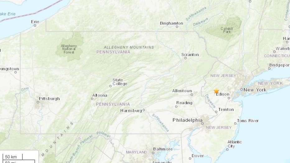 New Jersey earthquake felt in NYC, Philadelphia and beyond