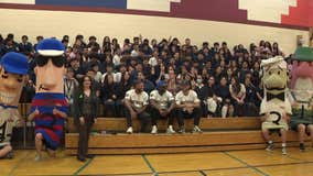 Brewers visit Milwaukee school to honor teacher, surprise students