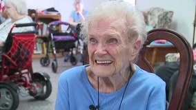 FOX6 fan celebrates 100th birthday in New Berlin