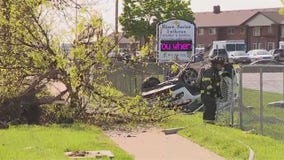 Rollover crash in Milwaukee; woman dead, medical examiner says