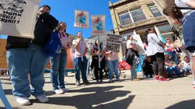 May Day in Milwaukee; march for immigrant, workers' rights