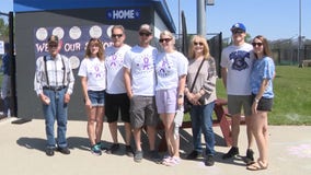 Oak Creek charity baseball game, cancer survivor recognized