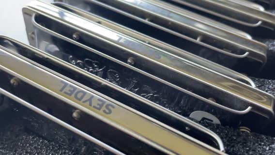 Waukesha harmonicas stolen; harmonica-playing officer helps crack case