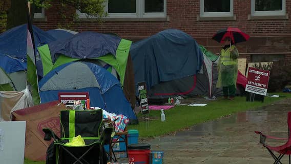 UW-Milwaukee Gaza protests; encampment sees expansion