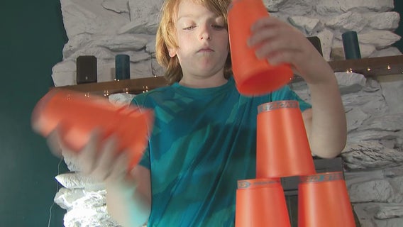 Mukwonago fourth-grader stacking his successes