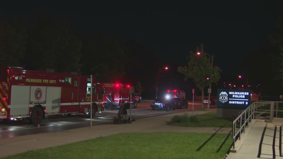 Hazmat response at Milwaukee police station, substance unidentified