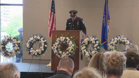 2024 Milwaukee County Law Enforcement Memorial; 5 men honored