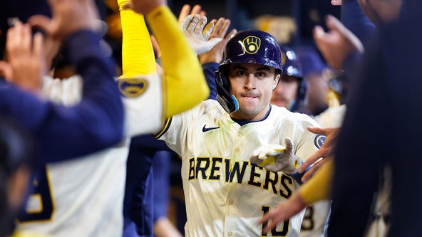 Brewers hold off Pirates, Sal Frelick hits 1st home run of season