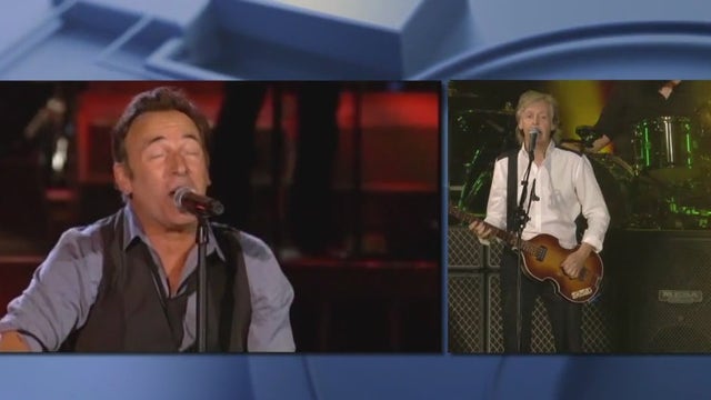 Paul McCartney roasts Springsteen at awards ceremony