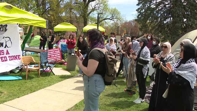 UW-Milwaukee war in Gaza protests continue, synagogue responds