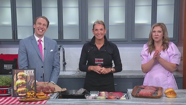 Tasty hamburger recipes courtesy of the Wisconsin Beef Council