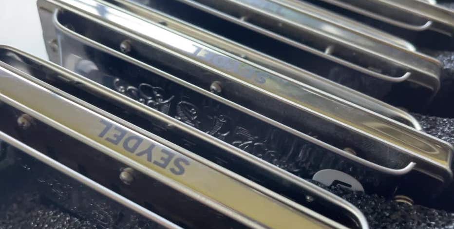 Waukesha harmonicas stolen; harmonica-playing officer helps crack case
