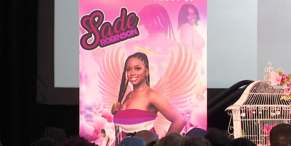 Sade Robinson: Public memorial celebrates Milwaukee woman's life