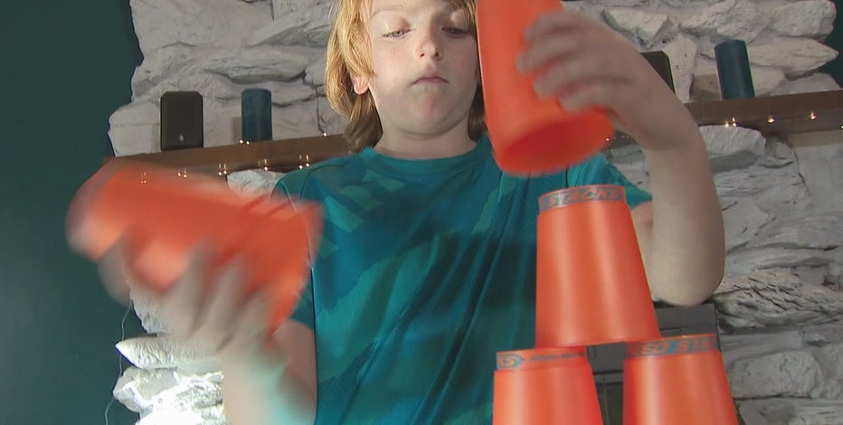 Mukwonago fourth-grader stacking his successes
