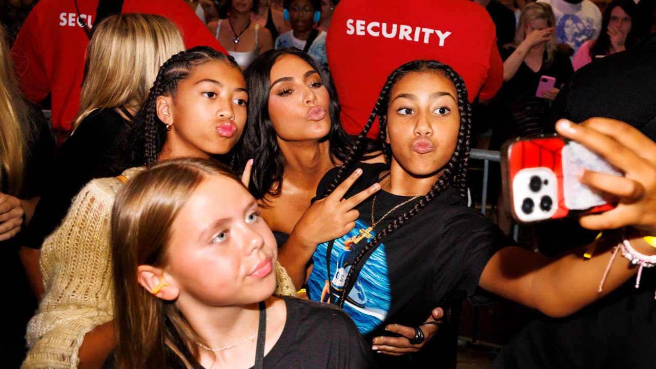Kim Kardashian attends Summerfest; spotted at SZA concert #SZA