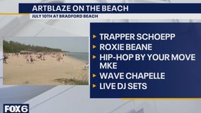 ArtBlaze on the Beach, 4 free events at Bradford Beach, South Shore