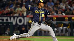 LA 5-3 win over Brewers; Plesac throws 6 solid innings