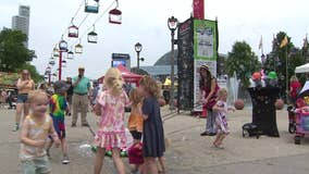 Summerfest day 2; finding joy in bubbles