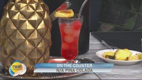 On the counter; N/A Piña Colada