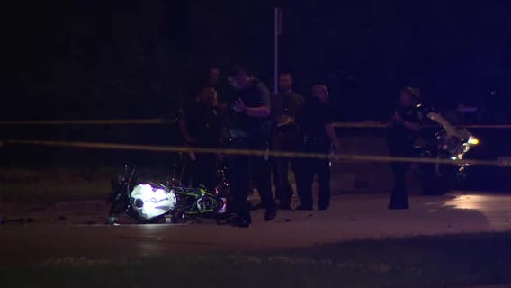 Milwaukee fatal motorcycle crash; rider speeding, collided with car