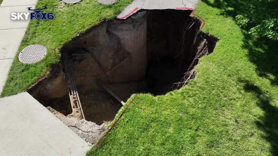 Whitefish Bay sinkhole cause determined, village provides update