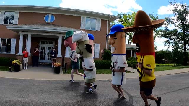 Brewers' Racing Sausages Run/Walk raising money for a cause