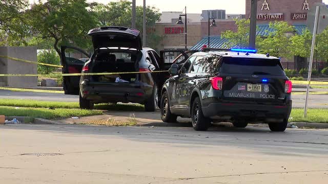 55th and Capitol police presence; Ring camera captures chase