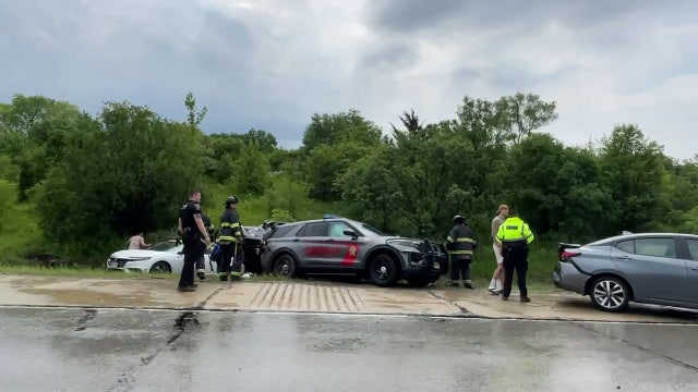 MCSO responds to accident on I-41/US-45, squad hit by another vehicle