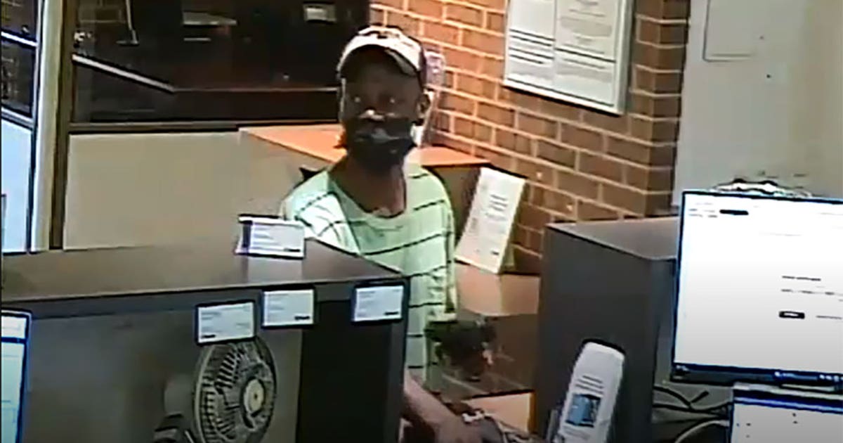 Kenosha bank robbery; armed suspect caught on camera, police seek ID ...