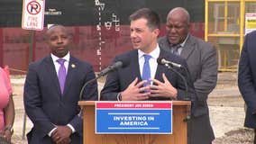 Transportation Secretary Pete Buttigieg visits Milwaukee as VP pick nears