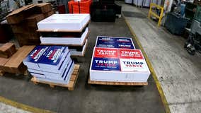 RNC Milwaukee 2024; political signs Wisconsin-made