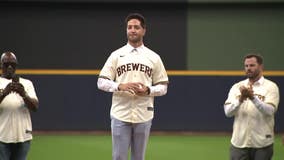 Ryan Braun inducted into Brewers Walk of Fame