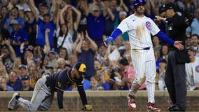 Brewers lose to Cubs, 6 Chicago pitchers cobble together win over Milwaukee