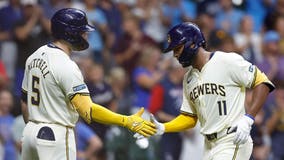 Brewers beat Braves; Adames, Chourio hit homers