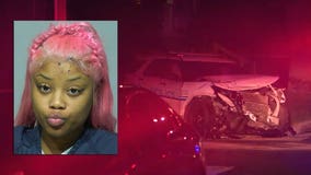 Whitefish Bay police chase, crash involving squad; woman charged