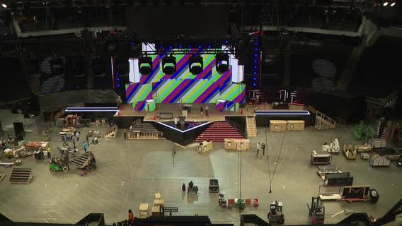 RNC Milwaukee 2024; stage construction, final touches underway