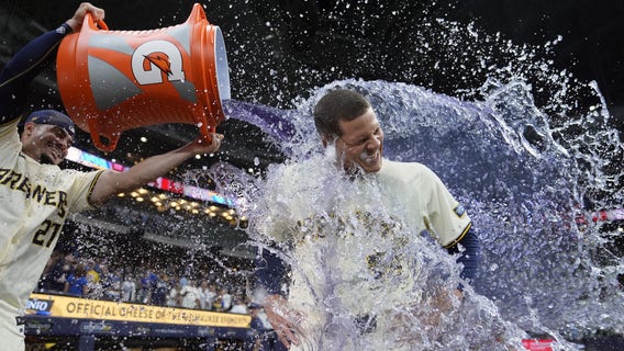 Brewers beat Pirates, Hoskins and Adames homer