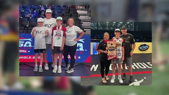 Freshman takes cornhole scene by storm, turns pro at age 12