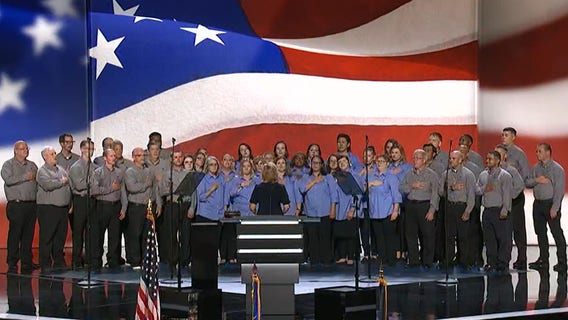 Milwaukee choir performs RNC national anthem: 'Support and gratitude'